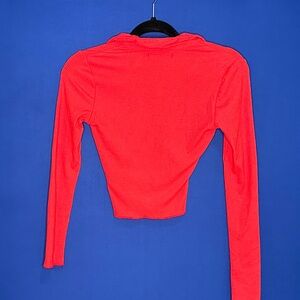 Urban Outfitters Red Crop Top